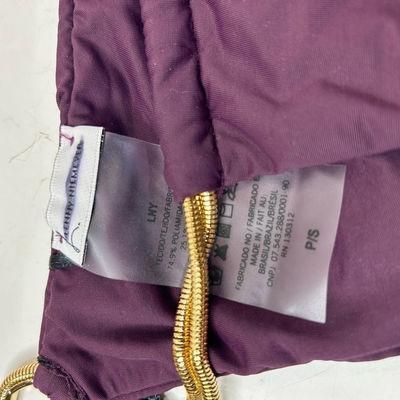 New Lenny Niemeyer Plum Bikini Bottom With Gold Chain - Picture 8 of 8